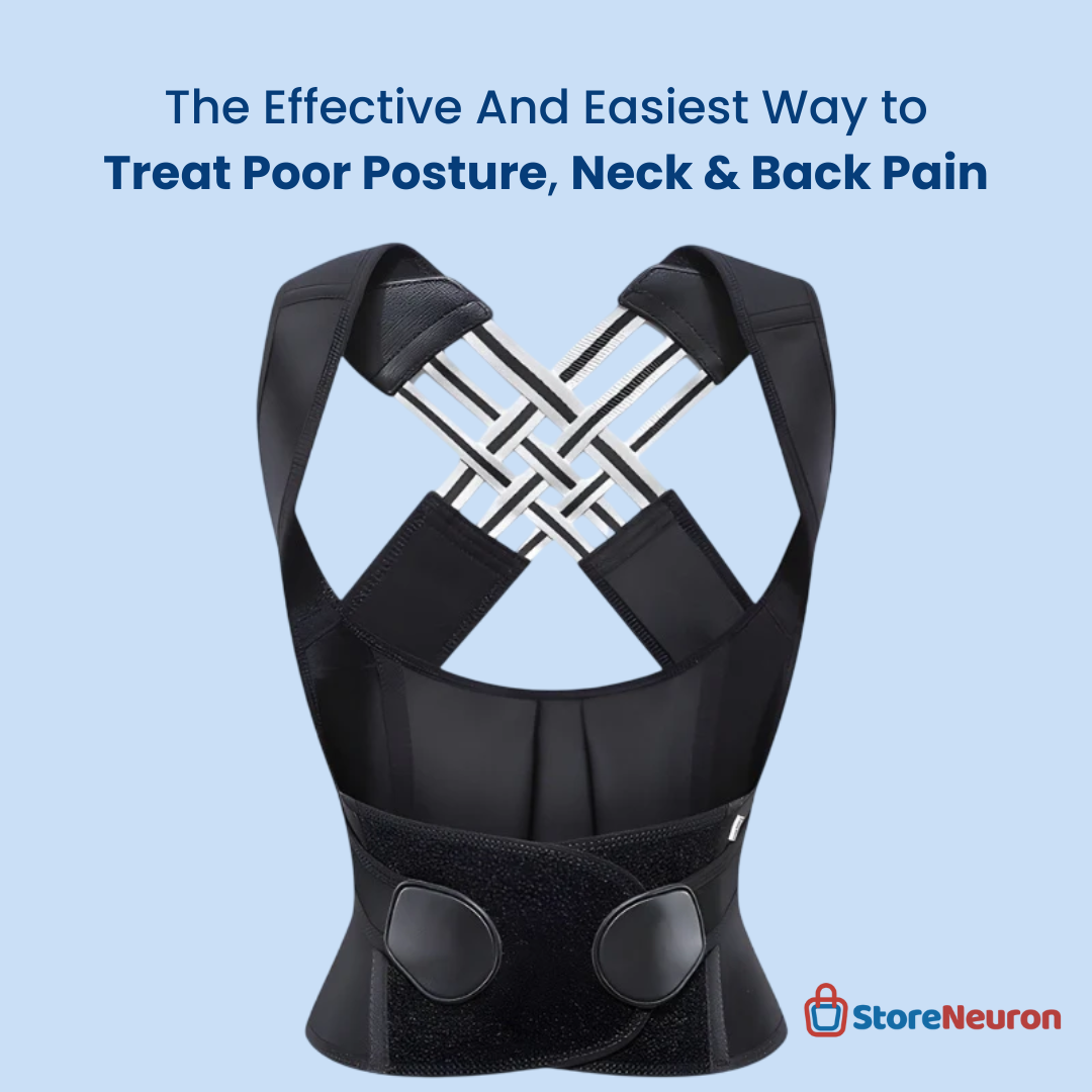 NeuroPostureBelt™ Premium Back Support Posture Corrector Belt