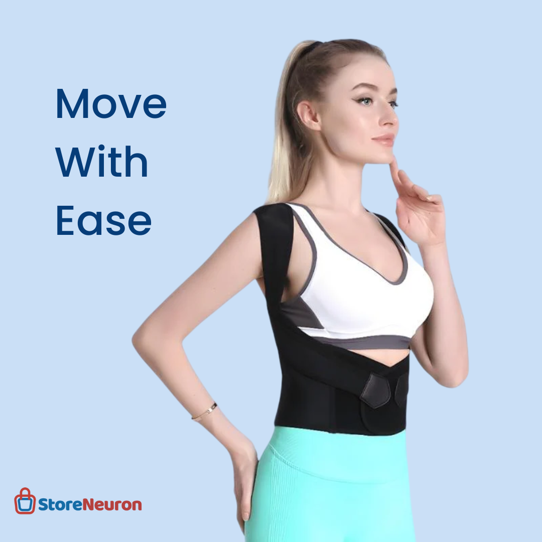 NeuroPostureBelt™ Premium Back Support Posture Corrector Belt