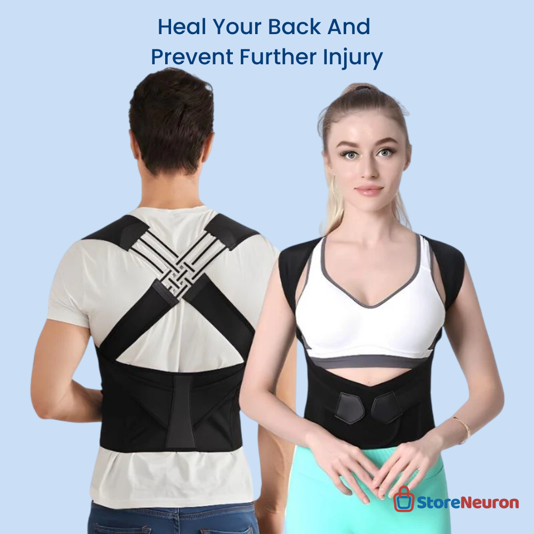 NeuroPostureBelt™ Premium Back Support Posture Corrector Belt