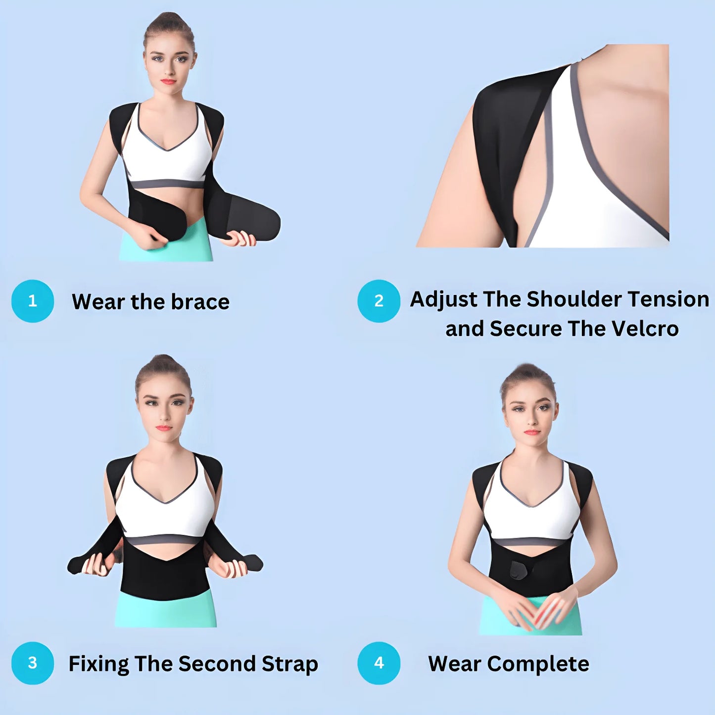 NeuroPostureBelt™ Premium Back Support Posture Corrector Belt