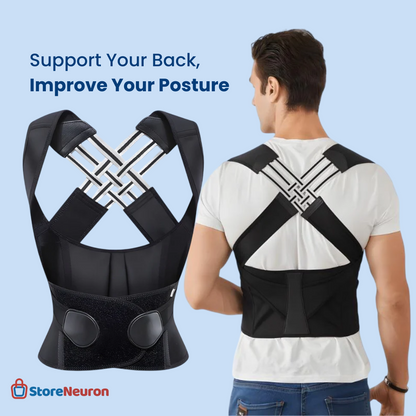 NeuroPostureBelt™ Premium Back Support Posture Corrector Belt