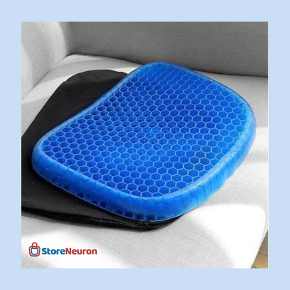 NeuroCushion™ Gel Ultimate Comfort Seat Cushion: Best For Home, Office & Car seats