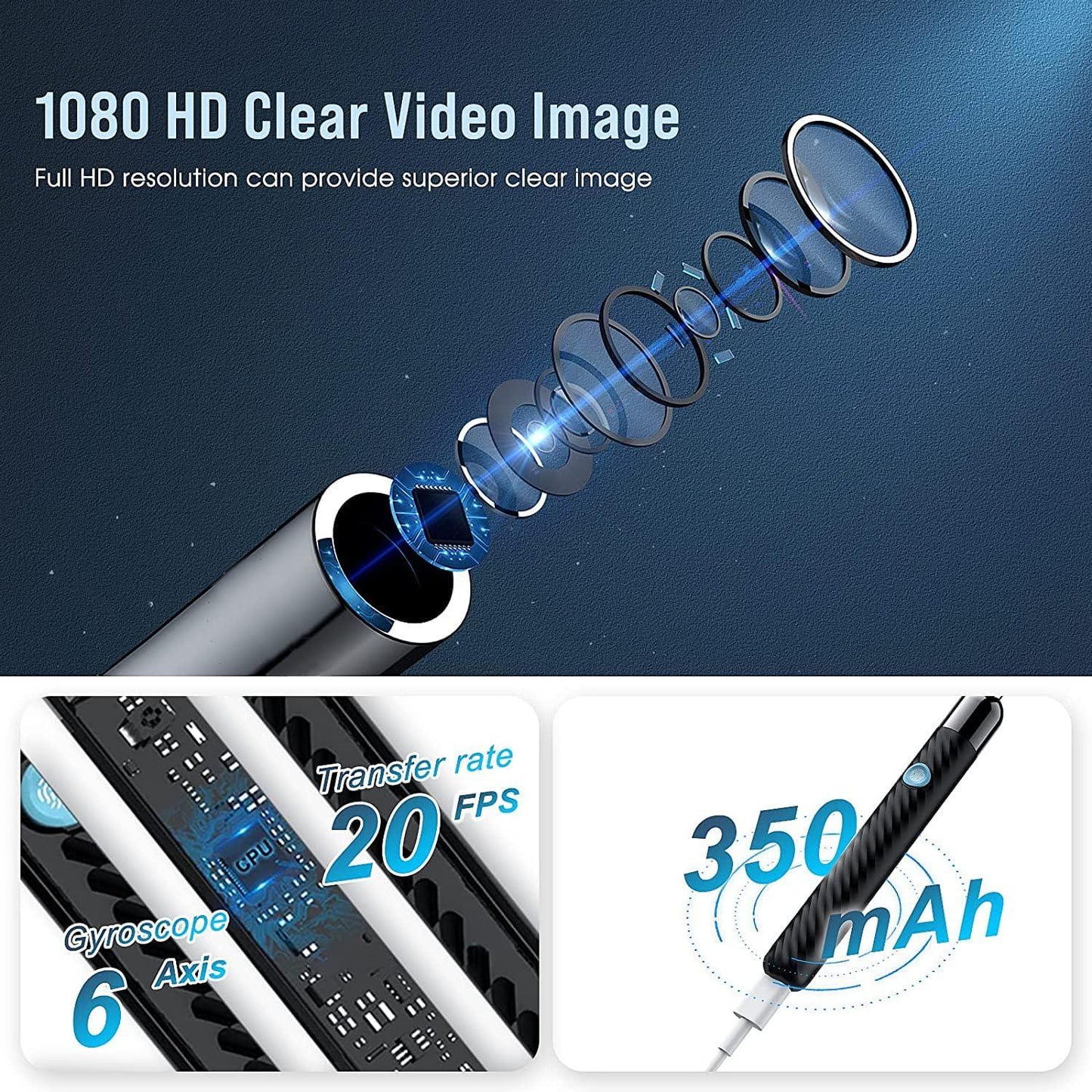 EarScope™ Smart Earwax Remover With HD Camera & Live Phone View
