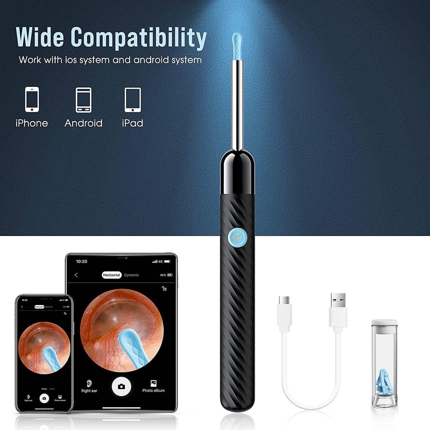 EarScope™ Smart Earwax Remover With HD Camera & Live Phone View
